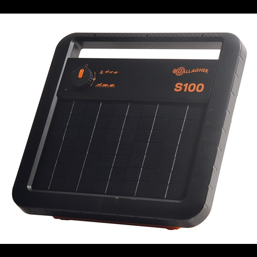 S100 électrificateur solaire avec batterie - 12V/1,0J